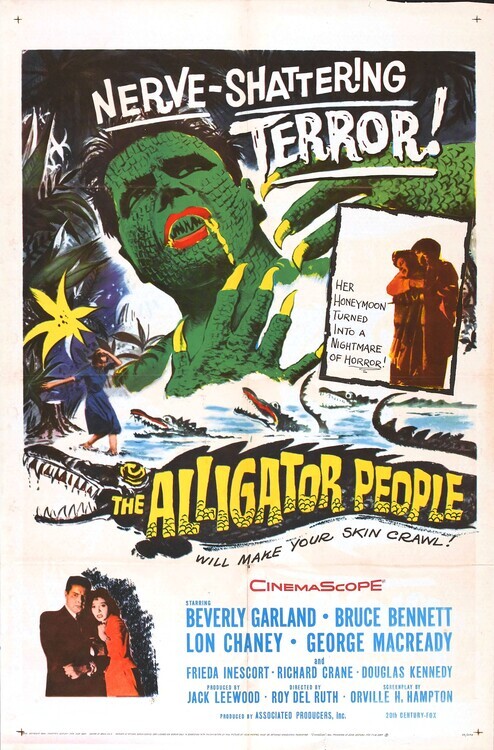 Europosters Plakát, Obraz - Alligator People, 26.7 × 40 cm