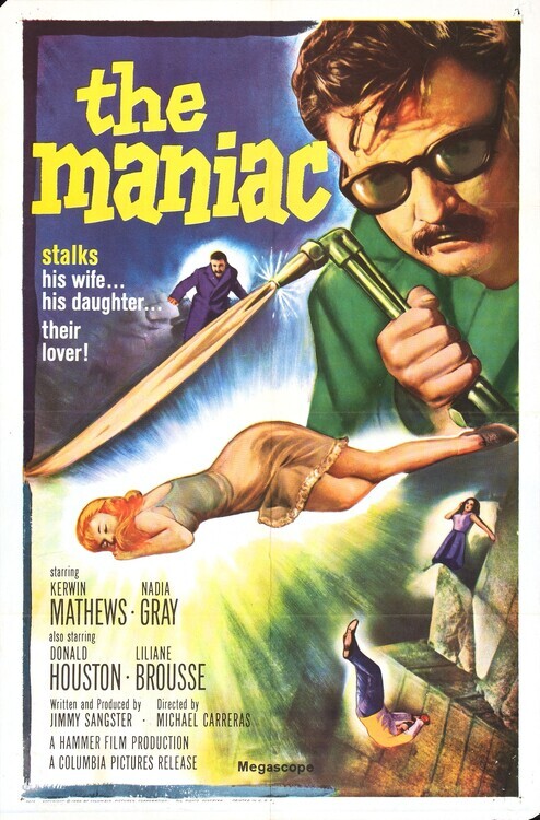 Europosters Plakát, Obraz - Maniac 1963, 26.7 × 40 cm