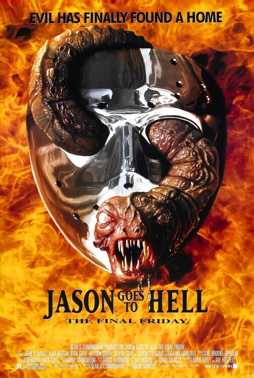 Europosters Plakát, Obraz - Jason Goes To Hell Poster 02, 26.7 × 40 cm