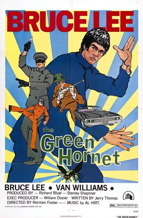 Europosters Plakát, Obraz - Green Hornet, 26.7 × 40 cm