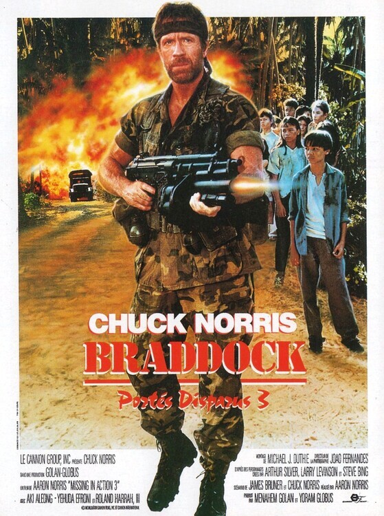 Europosters Plakát, Obraz - Braddock Missing In Action 3 02, 30 × 40 cm
