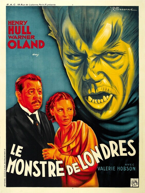 Europosters Plakát, Obraz - Werewolf Of London 03, 30 × 40 cm