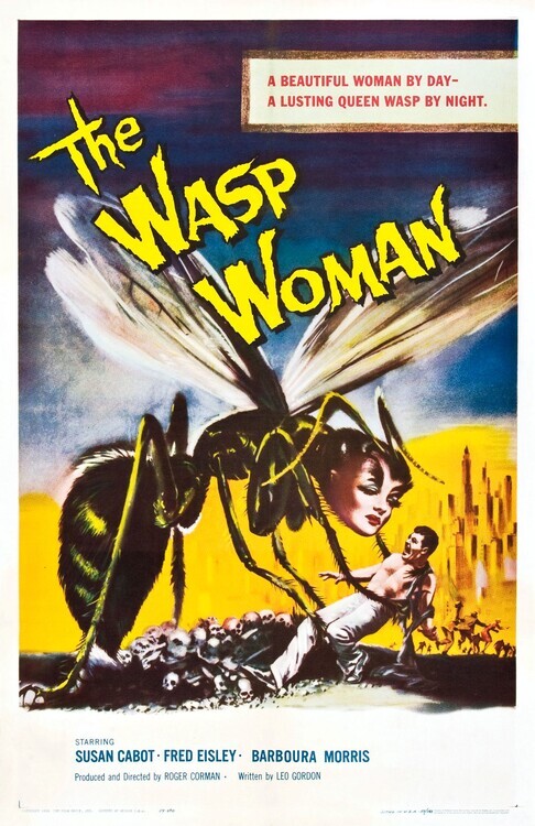 Europosters Plakát, Obraz - Wasp Woman, 26.7 × 40 cm