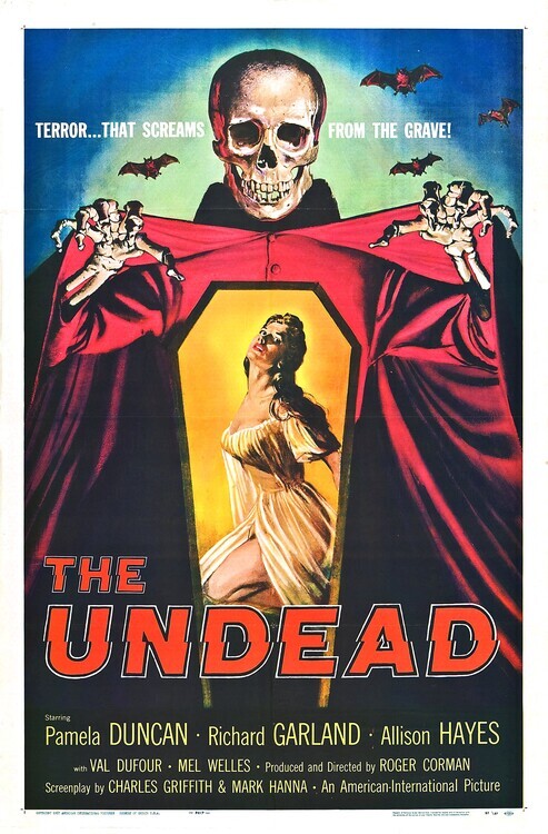 Europosters Plakát, Obraz - Undead 1957, 26.7 × 40 cm