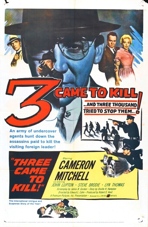 Europosters Plakát, Obraz - Three Came To Kill, 26.7 × 40 cm