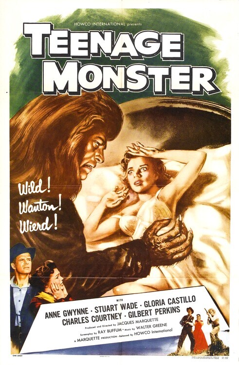 Europosters Plakát, Obraz - Teenage Monster, 26.7 × 40 cm