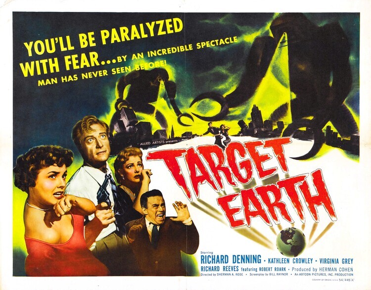 Europosters Plakát, Obraz - Target Earth 04, 40 × 30 cm