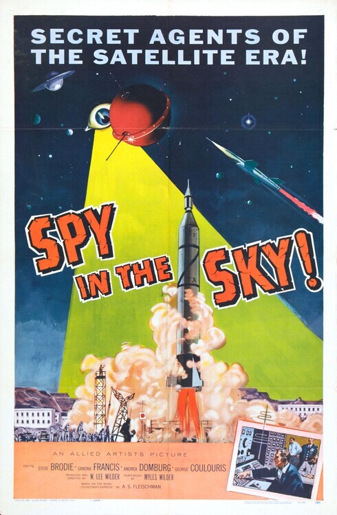 Europosters Plakát, Obraz - Spy In Sky, 26.7 × 40 cm