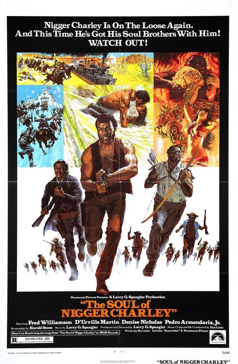 Europosters Plakát, Obraz - Soul Of Nigger Charley, 26.7 × 40 cm