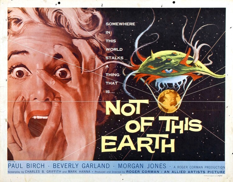 Europosters Plakát, Obraz - Not Of This Earth 02, 40 × 30 cm