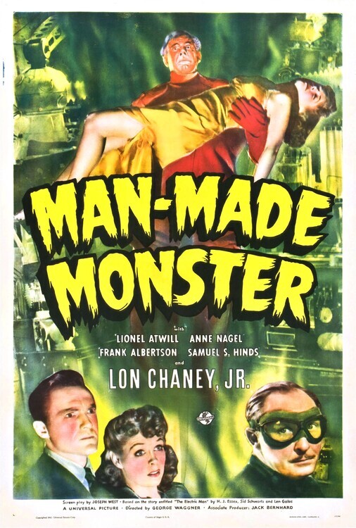 Europosters Plakát, Obraz - Man Made Monster, 26.7 × 40 cm