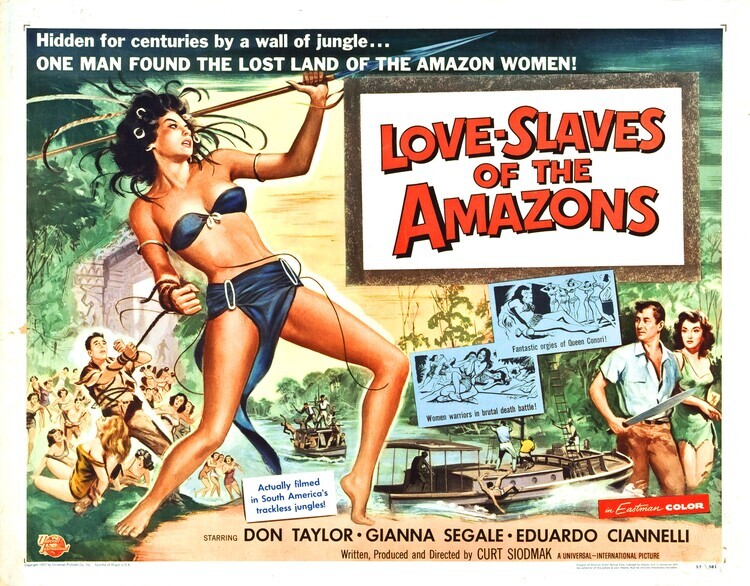 Europosters Plakát, Obraz - Love Slaves Of Amazons 02, 40 × 30 cm