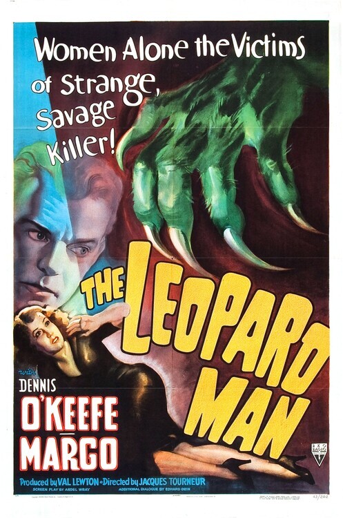 Europosters Plakát, Obraz - Leopard Man, 26.7 × 40 cm