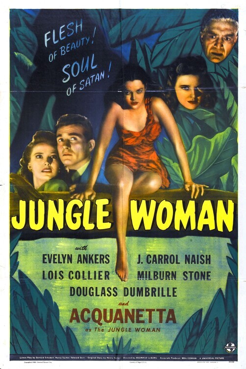 Europosters Plakát, Obraz - Jungle Woman Poster, 26.7 × 40 cm