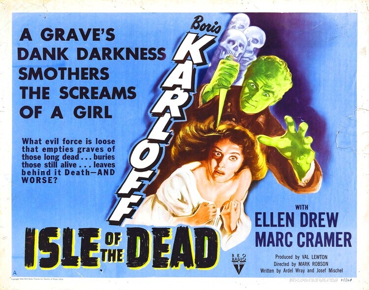 Europosters Plakát, Obraz - Isle Of The Dead 03, 40 × 30 cm