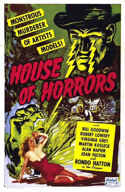 Europosters Plakát, Obraz - House Of Horrors 04, 26.7 × 40 cm