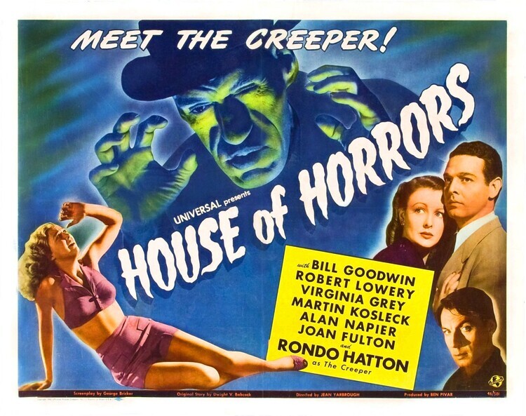Europosters Plakát, Obraz - House Of Horrors 02, 40 × 30 cm