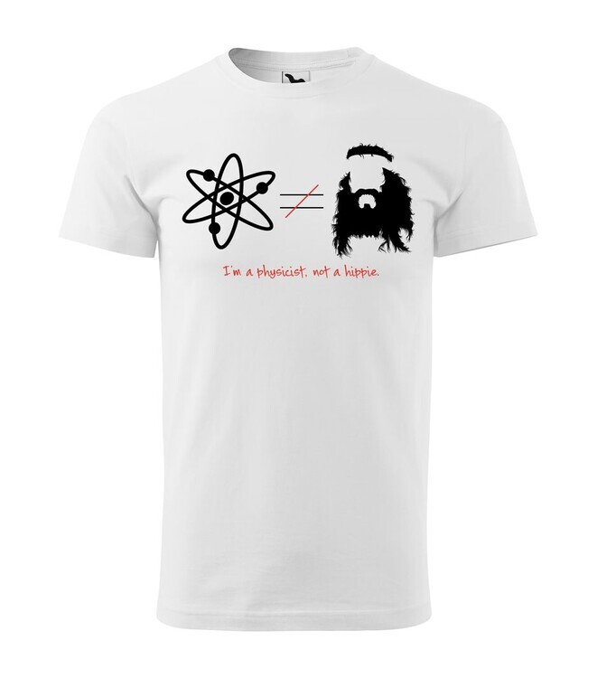 Europosters Tričko The Big Bang Theory - I'm a physicist not a Hippie, Dámské, Regular, S