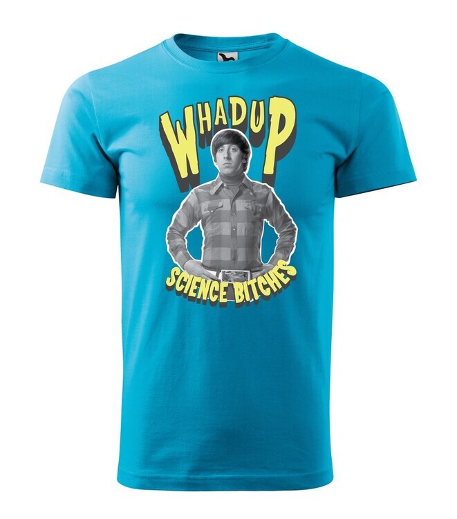 Europosters Tričko The Big Bang Theory - Whad Up Science Bitches, Pánské, Regular, L