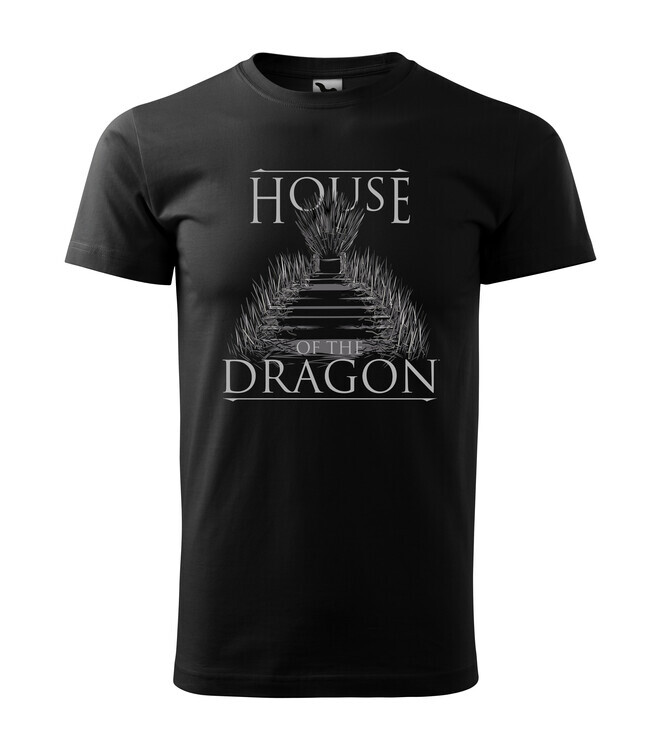 Europosters Tričko House of the Dragon - Iron Throne, Pánské, Regular, L