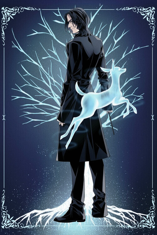 Europosters Plakát, Obraz - Harry Potter - Snape's Patronus, 26.7 × 40 cm