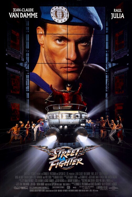 Europosters Plakát, Obraz - Street Fighter 1994, 26.7 × 40 cm