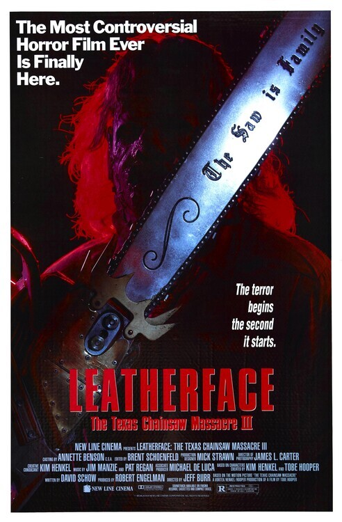 Europosters Plakát, Obraz - Leatherface Texas Chainsaw Massacre 3, 26.7 × 40 cm