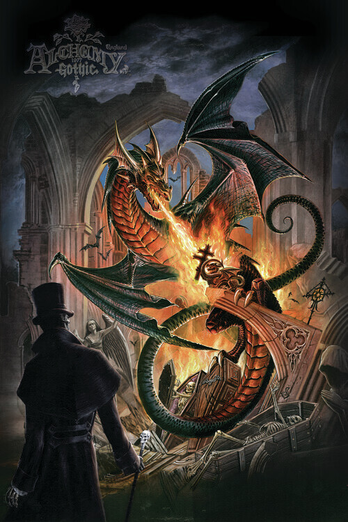 Alchemy Plakát, Obraz - The Dissolution of Hell, Alchemy, 26.7 × 40 cm