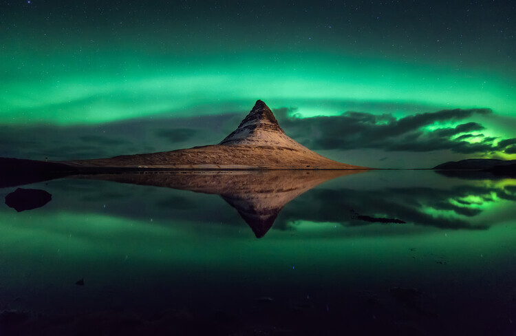 Hernan Calderon Velasco Plakát, Obraz - Kirkjufell - Iceland, Hernan Calderon Velasco, 40 × 26.7 cm