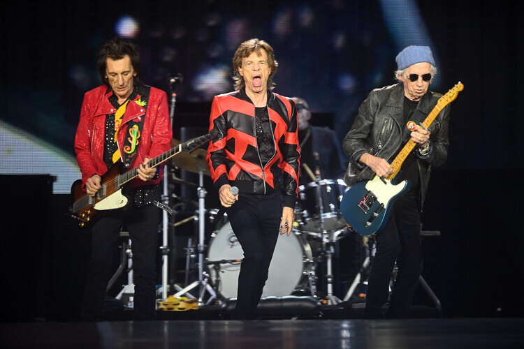 Dave J Hogan Plakát, Obraz - Rolling Stones, 40 × 26.7 cm