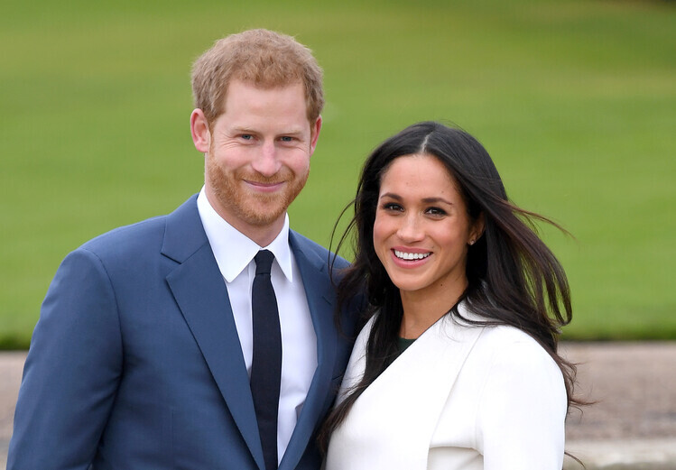 Karwai Tang Plakát, Obraz - Prince Harry and Meghan Markle, 40 × 26.7 cm