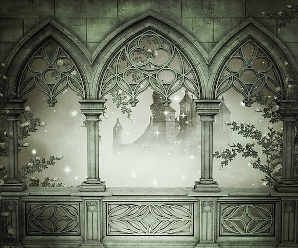 HQ-Images Plakát, Obraz - Palace Interior Background, HQ-Images, 40 × 33.3 cm