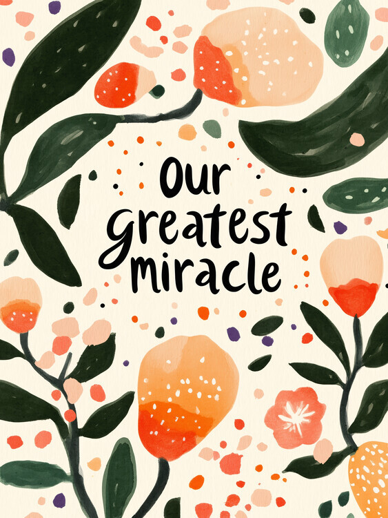 Treechild Plakát, Obraz - Ourgreatestmiracle, Treechild, 30 × 40 cm