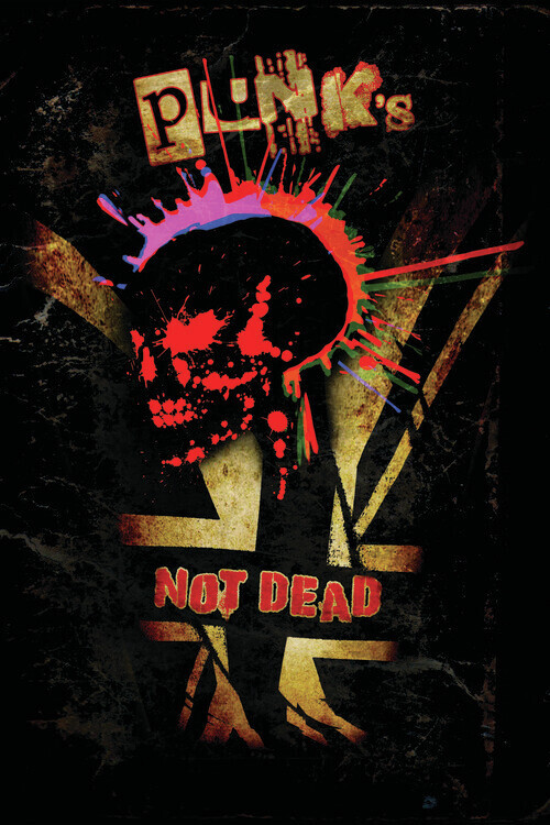 Europosters Plakát, Obraz - Punk's Not Dead, 26.7 × 40 cm