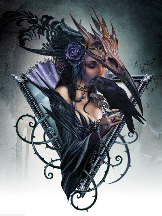 Europosters Plakát, Obraz - Corvus Arcanum, 30 × 40 cm