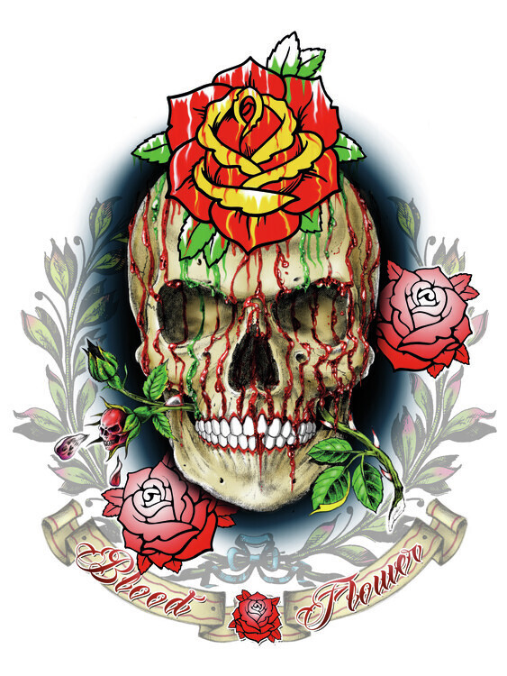 Europosters Plakát, Obraz - Blood Flower, 30 × 40 cm
