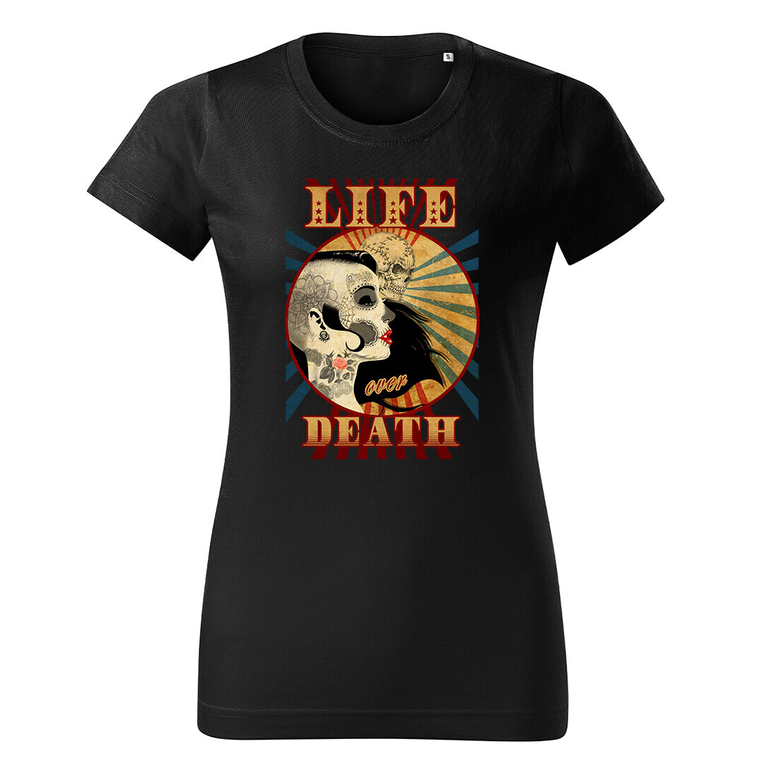 Europosters Tričko Life Over Death, Pánské, Regular, L