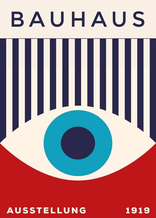 Europosters Plakát, Obraz - Bauhaus Print 43, 30 × 40 cm