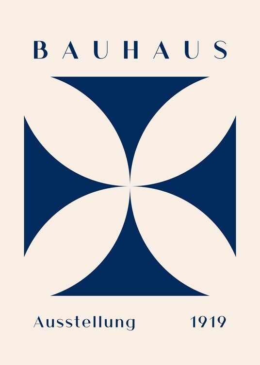 Europosters Plakát, Obraz - Bauhaus Print 28, 30 × 40 cm