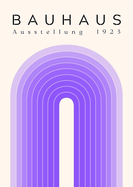 Europosters Plakát, Obraz - Bauhaus Print 24, 30 × 40 cm