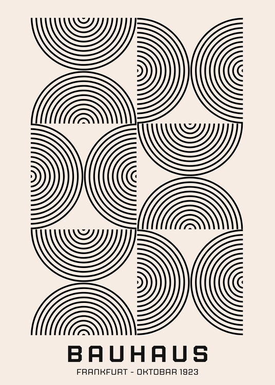 Europosters Plakát, Obraz - Bauhaus Print 13, 30 × 40 cm