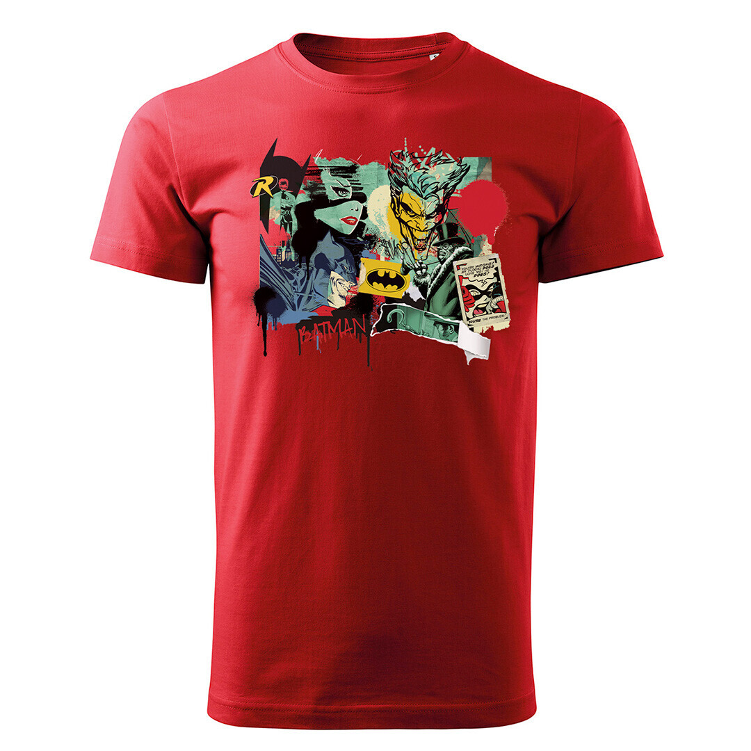 Europosters Tričko Batman - Character Mix, Dámské, Regular, XXL