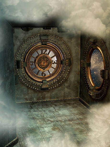 justdd Plakát, Obraz - steampunk style, justdd, 30 × 40 cm