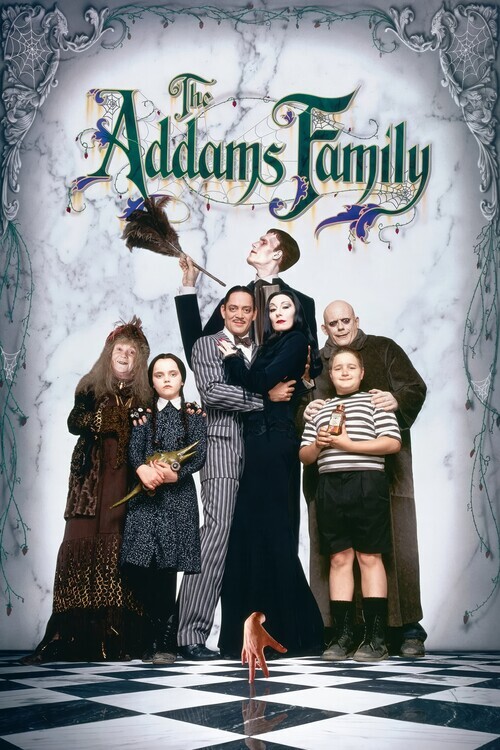 Europosters Plakát, Obraz - The Addams Family (1991), 26.7 × 40 cm