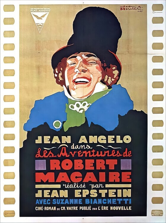 Europosters Plakát, Obraz - The Adventures of Robert Macaire (1925), 30 × 40 cm