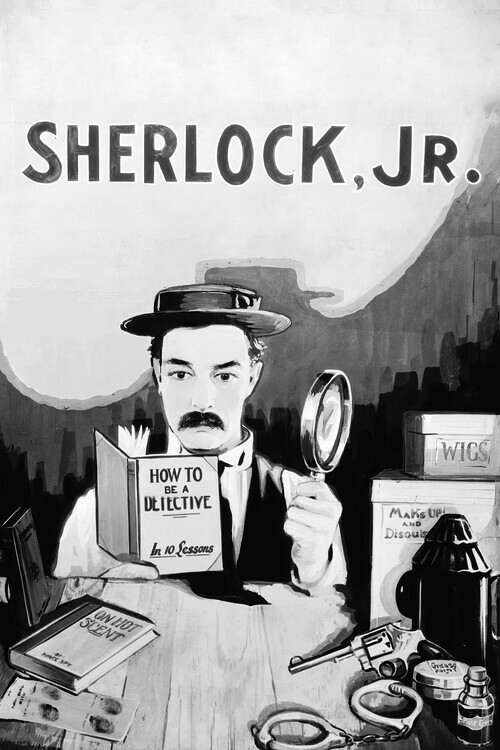 Europosters Plakát, Obraz - Sherlock Jr. (1924), 26.7 × 40 cm