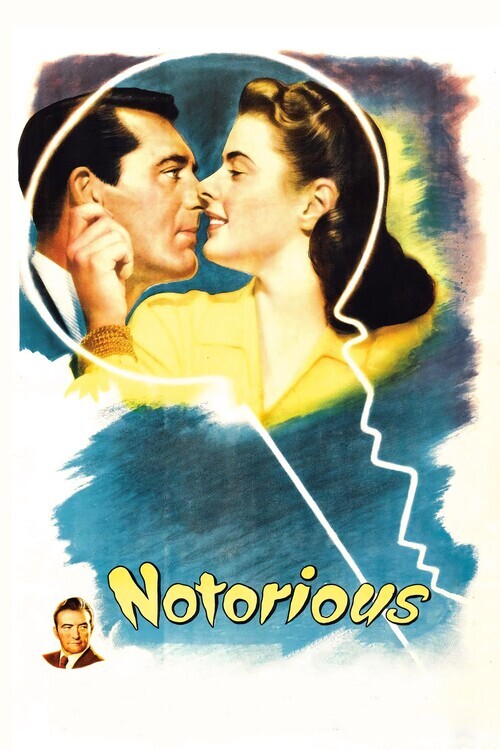 Europosters Plakát, Obraz - Notorious (1946), 26.7 × 40 cm