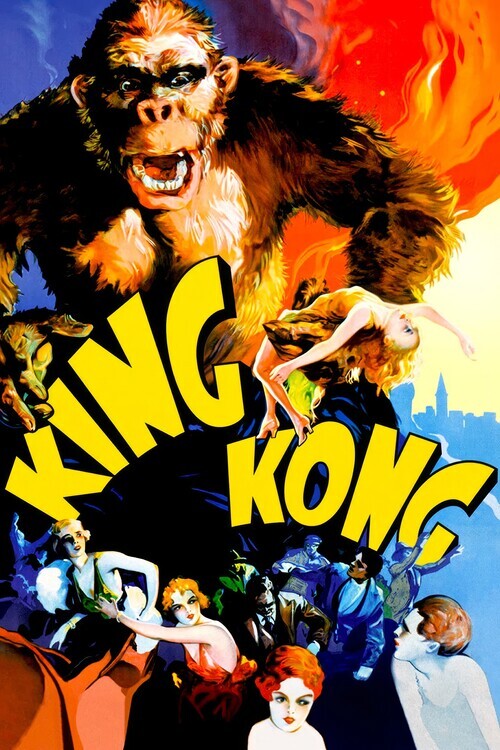Europosters Plakát, Obraz - King Kong (1933), 26.7 × 40 cm
