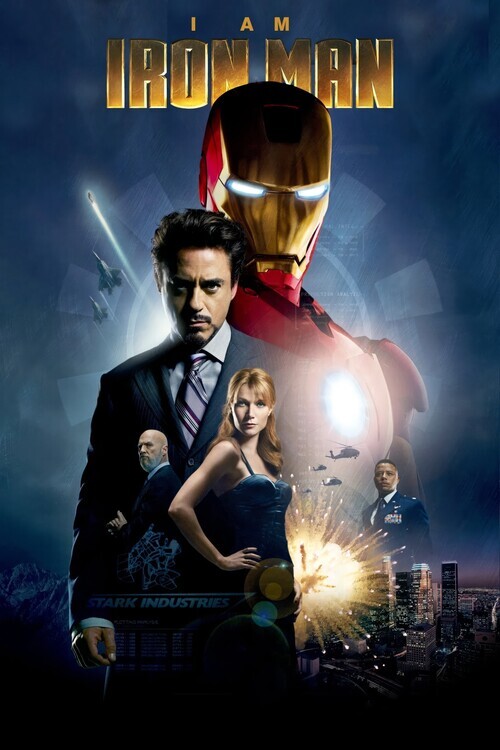 Europosters Plakát, Obraz - I Am Iron Man (2008), 26.7 × 40 cm