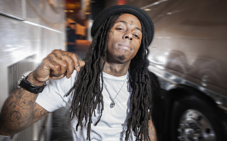 Aaron Rapoport Plakát, Obraz - Lil' Wayne Portrait 2009, 40 × 26.7 cm